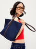 Old Navy Medium Carrie Tote Bag in Denim