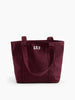 GAP Mini Gap Logo Tote Bag in "Vamp Red"