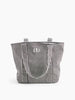 GAP Logo Tote Bag in Navy Gingham