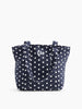 GAP Mini Gap Logo Tote Bag in Navy Polka Dot