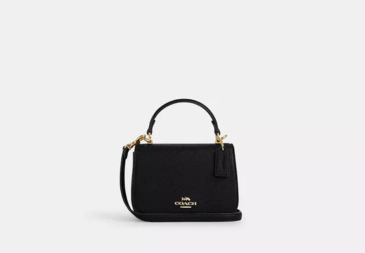 Coach Lysa Top Handle Bag in Signature Canvas