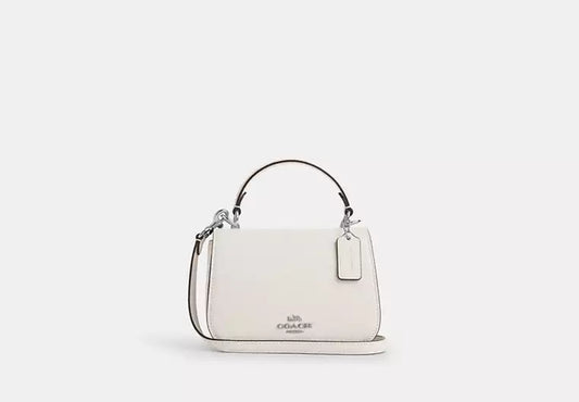 Coach Lysa Top Handle Bag in Signature Canvas