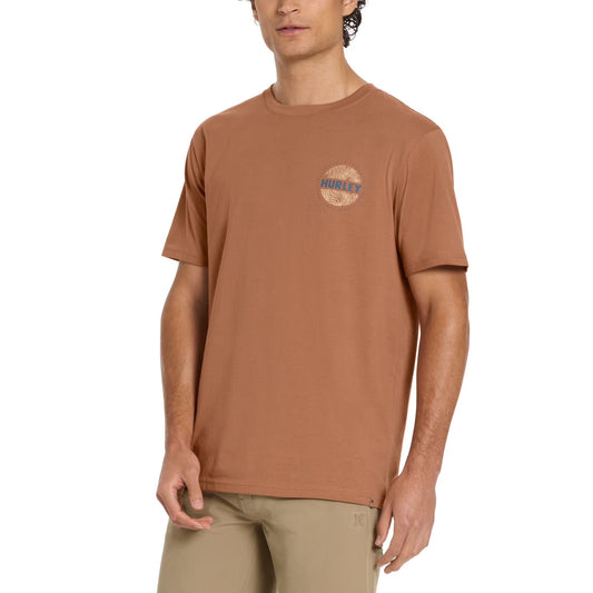 Hurley Men’s Graphic Tee in Orange