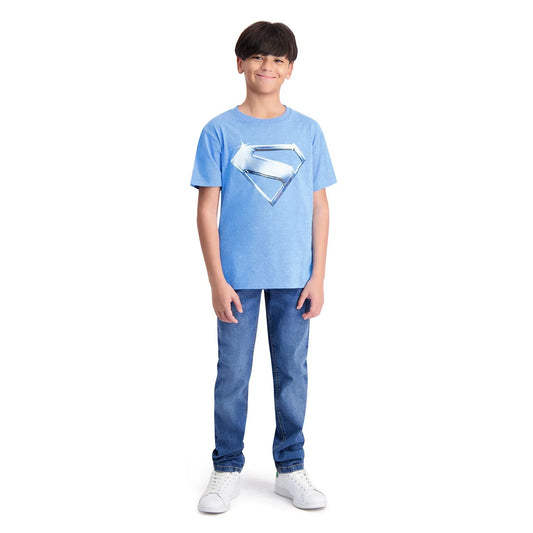 Licensed Boys Tee Shirt - Superman
