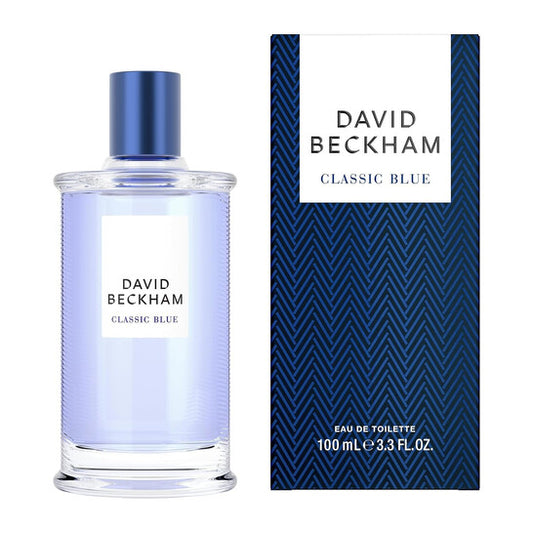 David Beckham Classic Blue Eau de Toilette Spray (3.3 oz / ~100 ml)