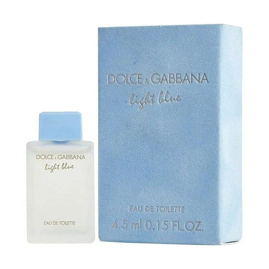 Dolce & Gabbana Ladies Light Blue Eau de Toilette Splash in the 0.15 oz (4.5 ml) size
