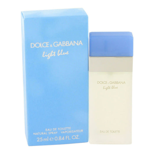 Dolce & Gabbana Ladies Light Blue Eau de Toilette Spray in the 0.85 oz (25 ml) size