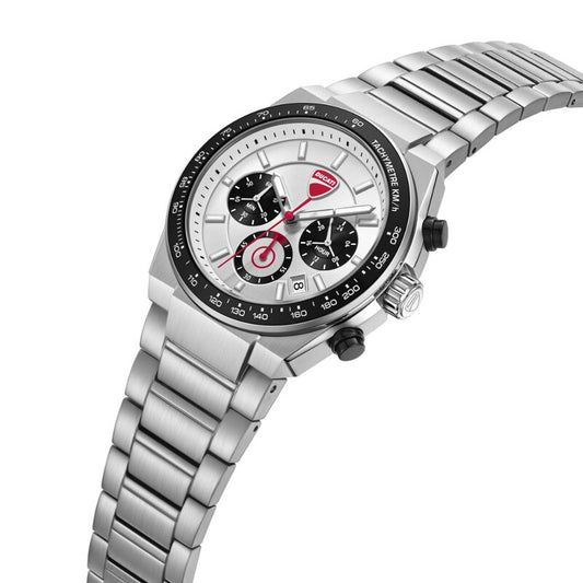 Ducati Chronograph Quartz Silver Dial Men's Watch
