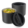 Bentgo 2-Pack Insulated Stainless Steel Food Jars in Carbon Black