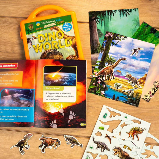 Silver Dolphin Books: Smithsonian Kids – Dino World (Mixed Media)