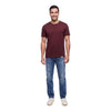 Eddie Bauer Men's Short Sleeve Pocket Tee in Red
