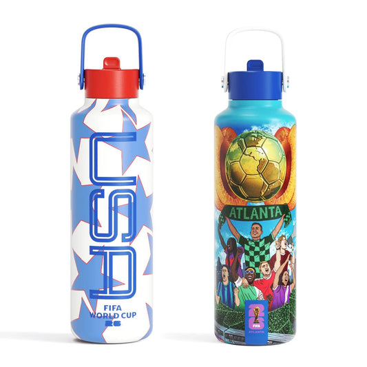 FIFA World Cup 2026 Performance 24oz Insulated Water Bottle (2-Pack Atlanta Edition)