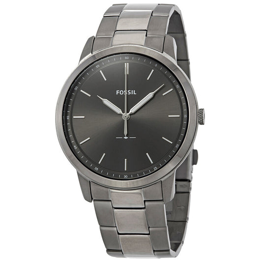 Fossil The Minimalist 3H Grey Dial Two-Tone Men's Watch