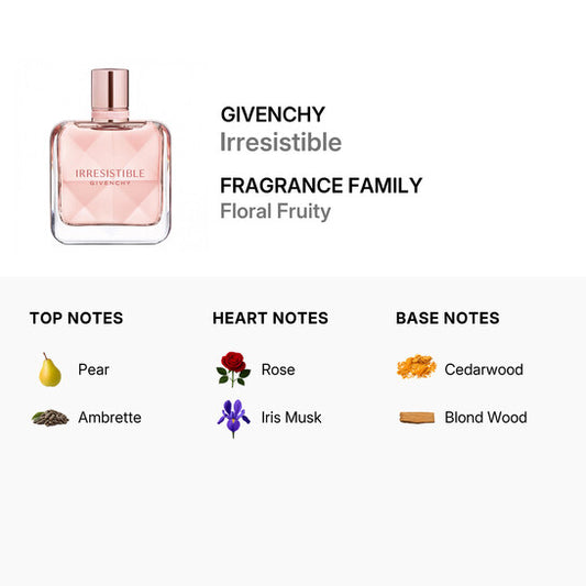 Givenchy Ladies Irresistible Eau de Parfum (EDP) Spray 2.7 oz