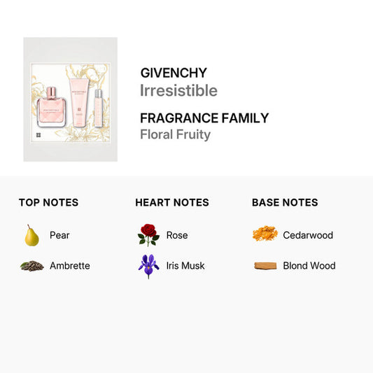 Givenchy Ladies Irresistible Eau de Parfum (EDP) 3-Piece Gift Set