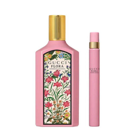 Gucci Ladies Flora Gorgeous Gardenia 2pcs EDP Gift Set