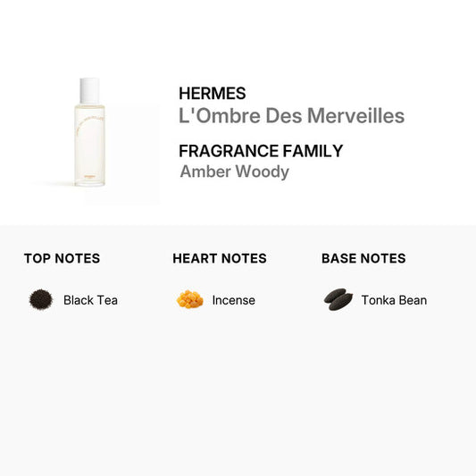 Hermès L’Ombre des Merveilles Eau de Parfum Spray 4.2 oz (125 ml)