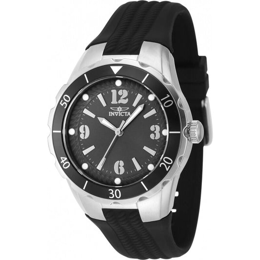 Invicta Angel Quartz Charcoal Dial Ladies Watch