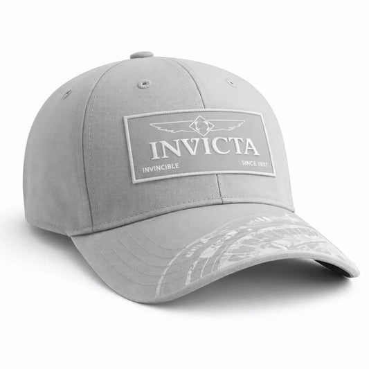 Invicta "Invincible Since 1837" Men's Cap - Gray (Model IG0368)