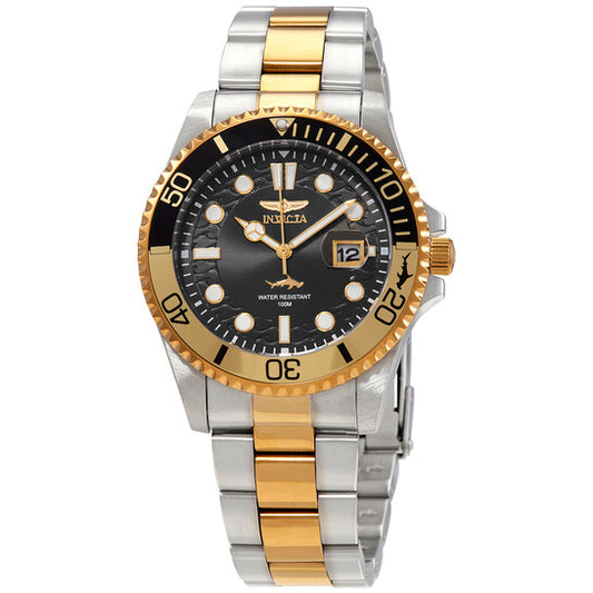 Invicta Pro Diver Quartz Black Dial Two-Tone
