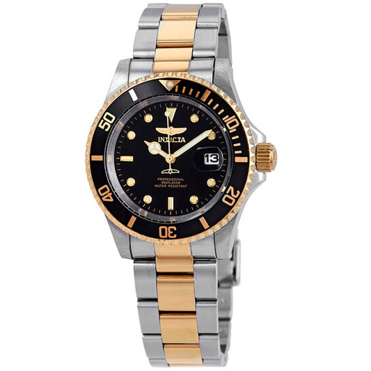Invicta Pro Diver Two-Tone Black Dial