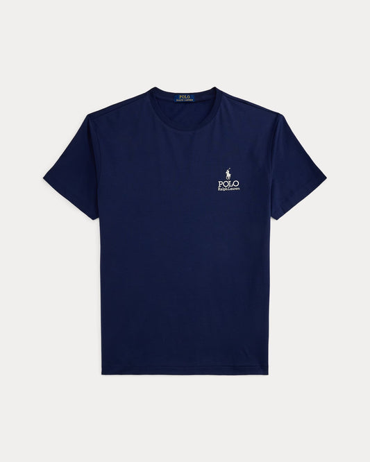 Polo Ralph Lauren Men’s Classic Fit Logo Jersey T-Shirt in Newport Navy