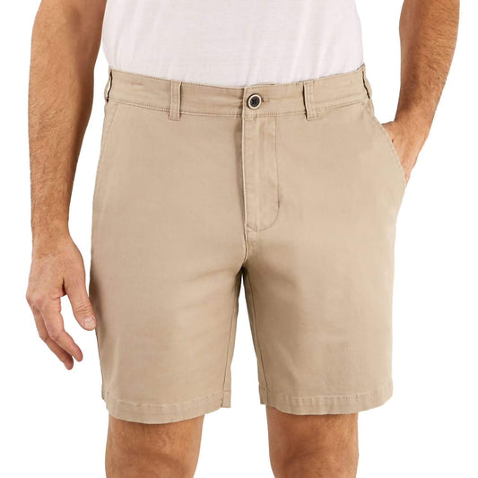 Sperry Men's Flat-Front Shorts (Khaki)