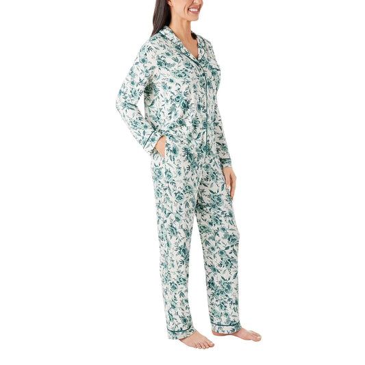 Member’s Mark DreamMark Women’s 2-Piece Notch Collar Pajama Set in "Multi"