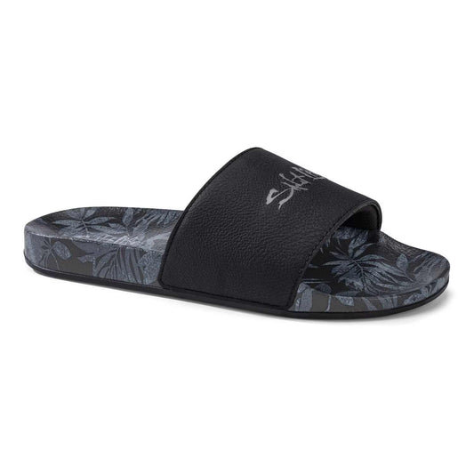 Salt Life Men's Slides in Black