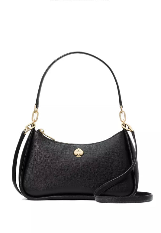 Kate Spade New York Kayla Small Convertible Shoulder Bag in Black