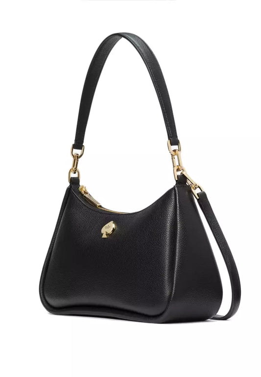 Kate Spade New York Kayla Small Convertible Shoulder Bag in Black