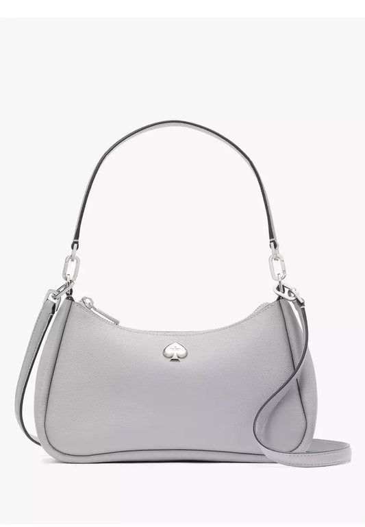 Kate Spade New York Kayla Small Convertible Shoulder Bag in Grey