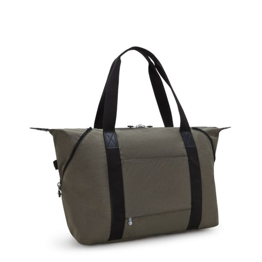 Kipling Art M Large Tote Bag in Green Moss