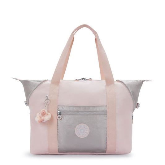 Kipling Art M Large Tote Bag in Pink Shine