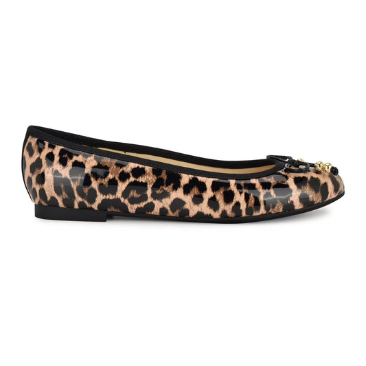 Nine West Women's Ballet Flat | Leopard