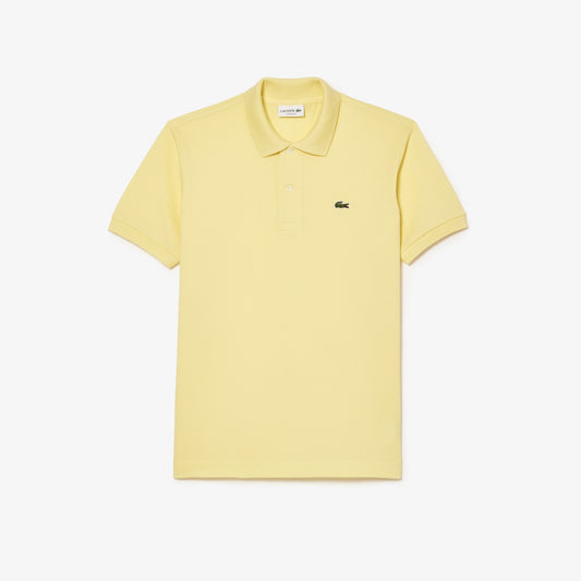 Lacoste Men's Original L.12.12 Polo Shirt in yellow (specifically color code 107)