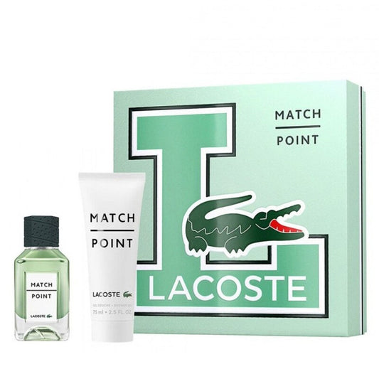 Lacoste Men's Match Point Gift Set (EDT 50 ml + Shower Gel 75 ml)