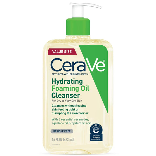 CeraVe Hydrating Foaming Oil Cleanser (16 fl. oz.)