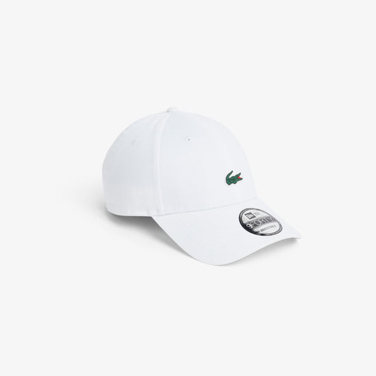 Lacoste x New Era Cap in White (Color Code 001, Ref. RK7305)