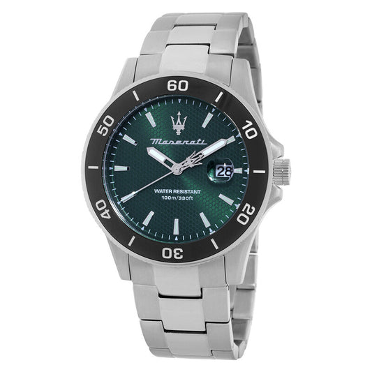 Maserati Competizione Quartz Green Dial Men's Watch