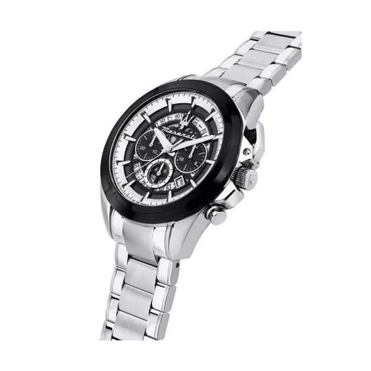 Maserati Traguardo Chronograph Quartz Black Dial Men's Watch