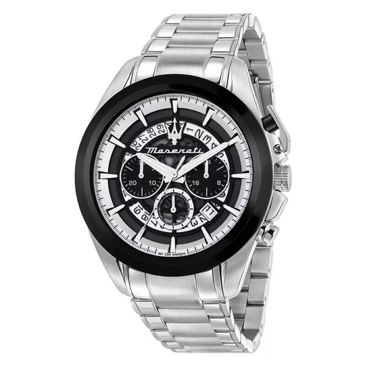 Maserati Traguardo Chronograph Quartz Black Dial Men's Watch