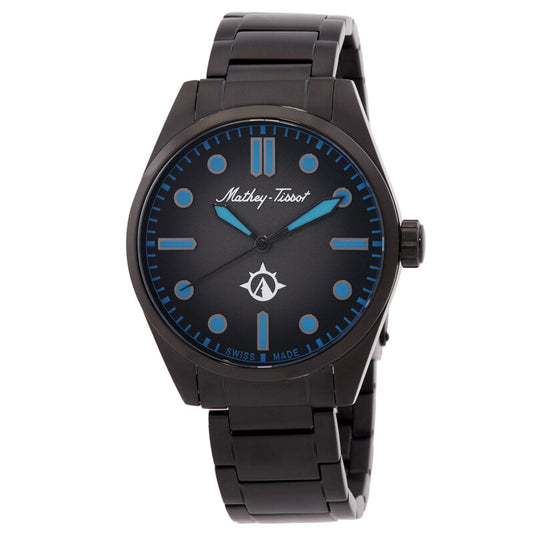 Mathey-Tissot Ranger Quartz Black Dial Men's Watch