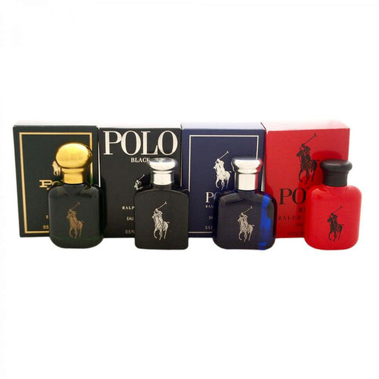 Ralph Lauren Men’s Polo 4 Pc Mini Set (Value Edition)