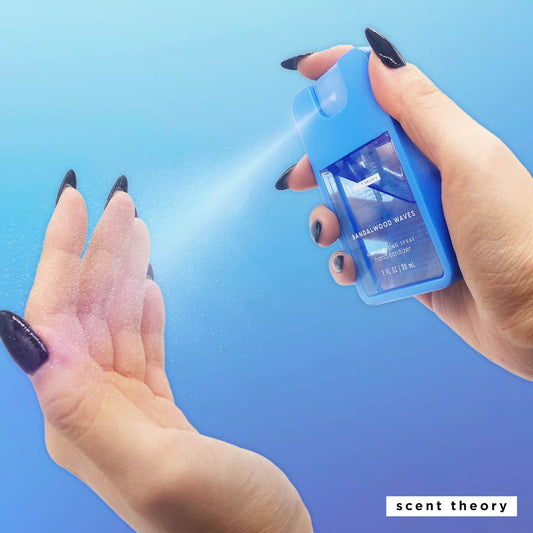 Scent Theory Hand Sanitizer Spray in Sandalwood Waves (1 fl oz)