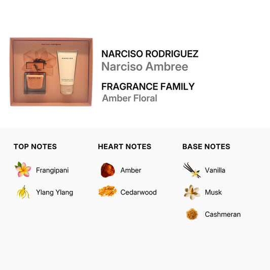 Narciso Rodriguez Narciso Ambrée Eau de Parfum Gift Set