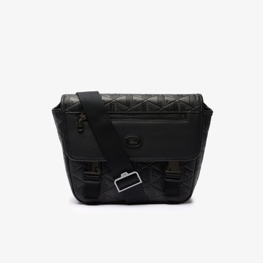 Lacoste Small Nomogramme Messenger Bag Noir