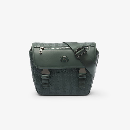 Lacoste Small Nomogramme Messenger Bag Sinople
