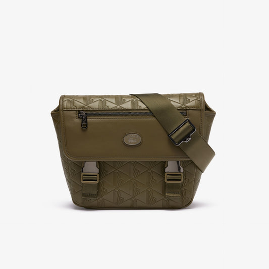 Lacoste Small Nomogramme Messenger Bag Ivy Green
