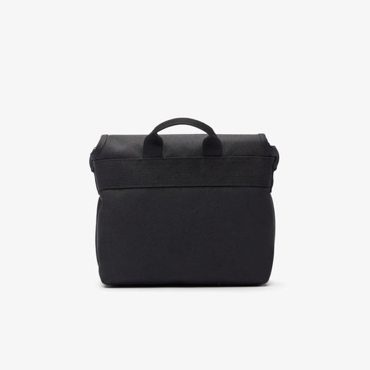 Lacoste Neocroc Messenger Bag in Black Noir